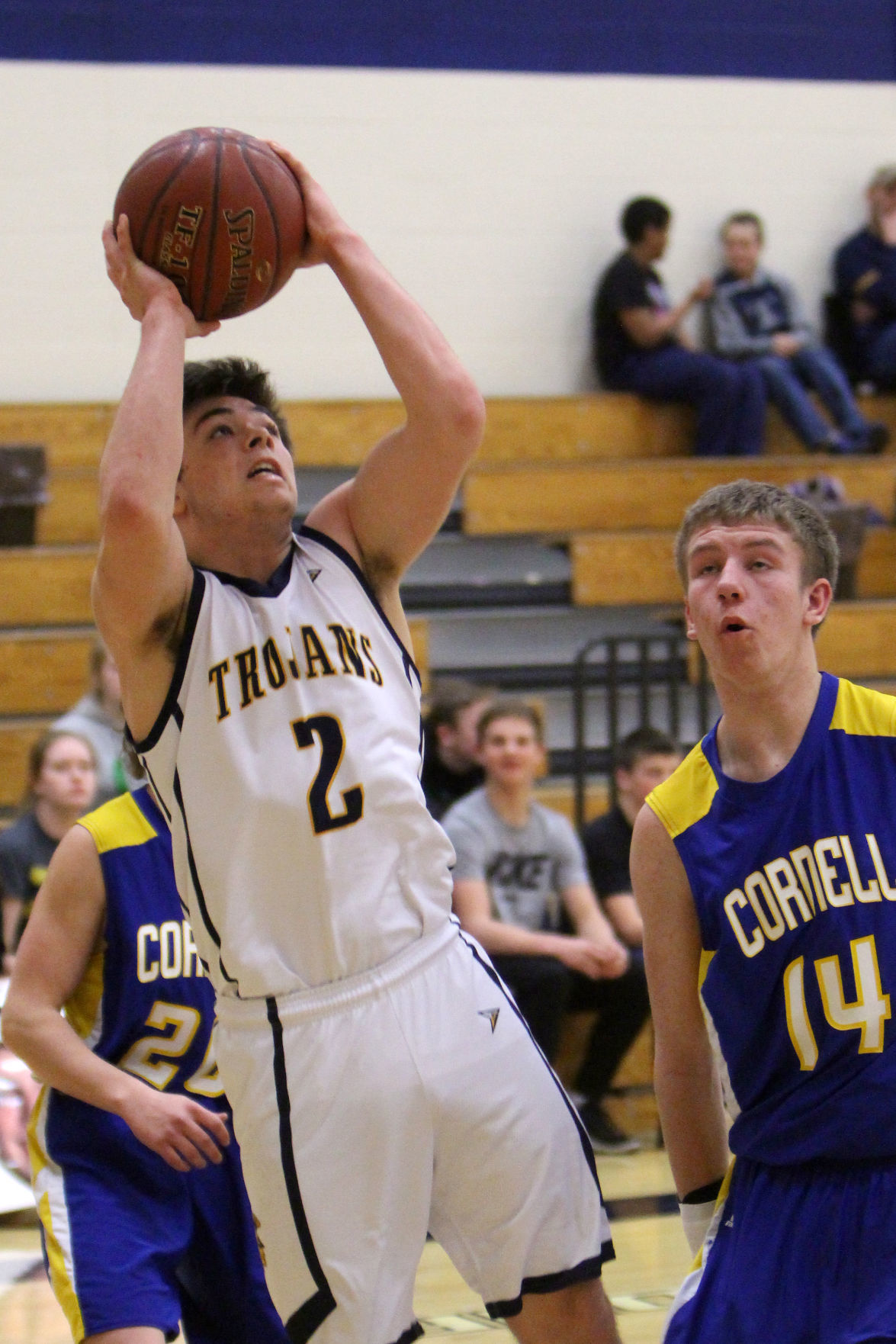 Cornell at New Auburn boys basketball 2-18-19